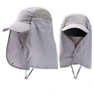 Hombres Mujeres Impermeable Transpirable Desmontable Gorras de béisbol Verano Al Aire Libre Protección UV Gorras de pesca - Product Image 5