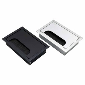 Boîte de gestion des câbles de bureau Disney, boîte de jonction carrée en aluminium noir et blanc, couvercle de rangement pour organisateur de bureau - Product Image 1