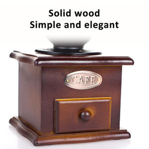 <span class=keywords><strong>Molinillo</strong></span> <span class=keywords><strong>de</strong></span> Café Manual Retro, Redondo, <span class=keywords><strong>Antiguo</strong></span>, con Mango <span class=keywords><strong>de</strong></span> Madera - Product Image 6