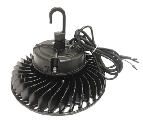 150LM/W IP65 1-10V Dimmable UFO Industrial Lighting SMD2835 5000K 4000K DLC ETL Listed 60W-240W High Bay Light for Warehouse