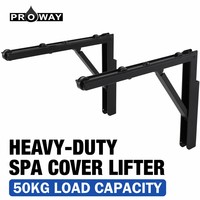 Lève-couverture de spa en nylon PA robuste avec capacité de 50 kg |   Démonte-housse de spa de luxe antirouille à longue durée de vie (5000h)