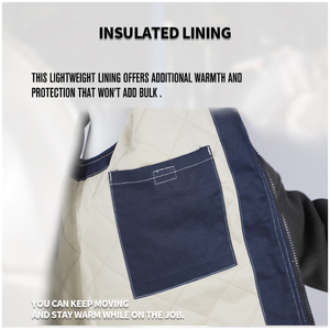 Chaleco de Seguridad de Mezclilla de Algodón FR, Resistente al Fuego, Aislado, Antiestático y Anticalor - Product Image 6