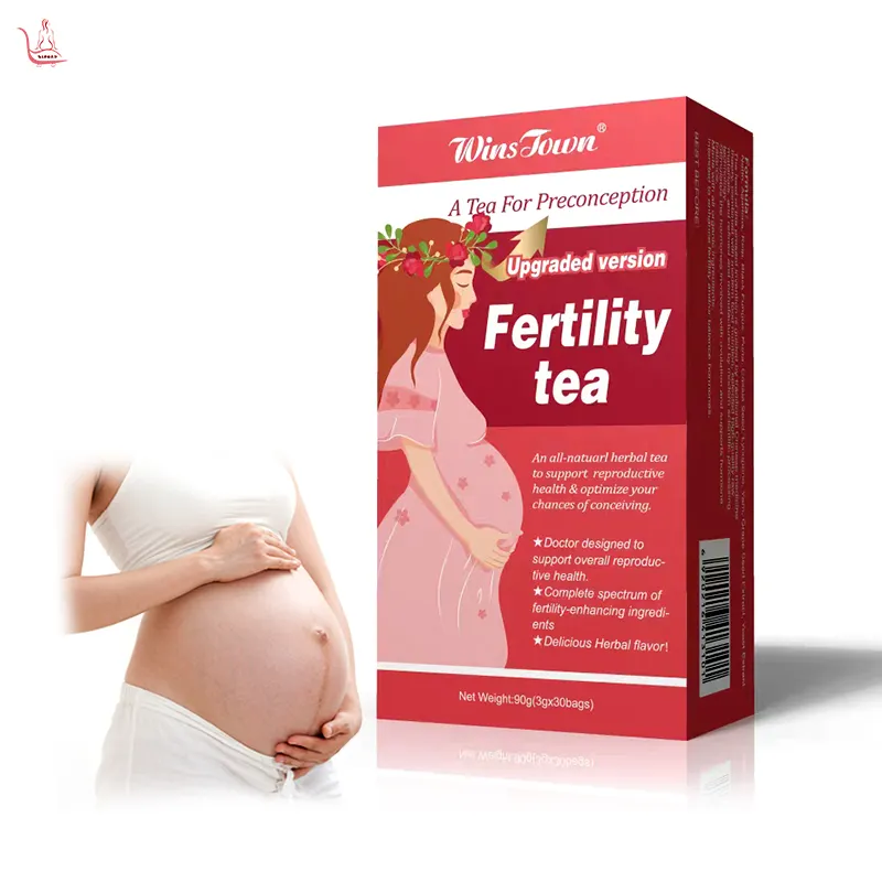 妊娠中の女性の繁殖力のある繊維質のお茶etox妊娠中の女性の繁殖力のあるお茶