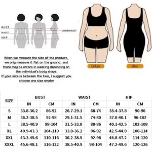 Fajas Moldeadora de Compression pour Amincir <span class=keywords><strong>la</strong></span> Taille, Fajas Reductoras avec Logo pour Femme, Fajas de Cuerpo Completo - Product Image 6