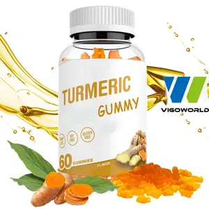 Vitamines, gommes, racine de gingembre, Turmeric, 98% de curcumine avec Sambucus, mûrier, pour le soutien des articulations, inflammatoire