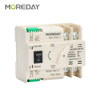 MOREDAY électrique 63A générateur automatique 2P 3P 4P contrôleur de commutateur de transfert Ats double commutateur de changement de puissance