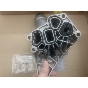   Conjunto de filtro de aceite de aleación de aluminio 11428580414 para piezas de repuesto G28 G38 con tornillos - Product Image 4