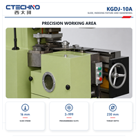 CTECHNO KGDJ-10A 100 KN Machine de découpe de fentes pour lamination de stator et de rotor CNC à double servo haute vitesse 100-1200 mm 100-700 SPM