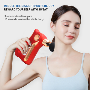 <span class=keywords><strong>Mini</strong></span> pistola de masaje triangular de tejido profundo, brazo de extensión giratorio de amplitud de 16mm, 30 velocidades para masaje quiropráctico de espalda y cuerpo - Product Image 4