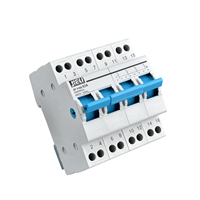 Interruptor de Transferencia JIELI de 1-4 Polos, 63A, Clasificación IP66, 440V, CMT para Distribución Eléctrica Industrial