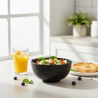 Bol à salade de riz écologique incassable avec logo personnalisé, sans BPA, en paille de blé, ensemble de bols à soupe