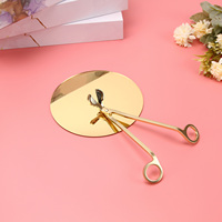 Ensemble cadeau de qualité supérieure pour la maison et les boutiques de parfums : Éteignoir et coupe-mèche personnalisés avec logo – Nouvelle marque de bougies