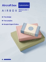 Boîtes en carton ondulé sur mesure, emballages plats, petites séries, impression recto-verso en couleur, logo imprimé, boîte cadeau haut de gamme