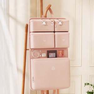 Organizador de Viaje de Negocios, Bolsa de Embalaje de Poliéster para Equipaje con Cierre de Cremallera, Compartimentos Multicapa para Ropa, Ropa Interior y Calcetines - Product Image 1