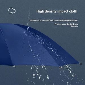 Paraguas Plegable Reforzado Doble Plus con Mango de Acero de 10 Varillas, Regalo Empresarial, Protección Solar y contra la Lluvia, Personalizable para Hombres y Mujeres - Product Image 3