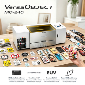Roland Versa MO-240 Flatbed UV Printer 2400 DPI Touchscreen Digital <b>Printing</b> <b>Machine</b> for Plastic <b>Labels</b> and Phone Cases - Product Image 1