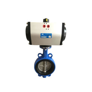 OEM DN50 пневматический клапан-бабочка с мягким уплотнением регулирующий переключатель Дроссельный клапан - Product Image 2