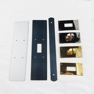 Luggage Hardware Accessories 3x5.3Cm Stainless Steel Electroplated Gold Rectangular Twist Locks For Bags Durability - Product Image 1