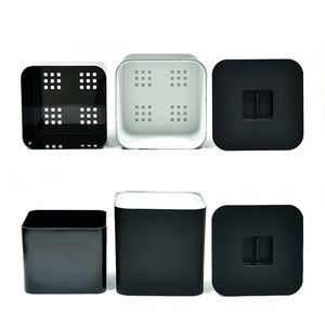 Cubo de Hielo para Champán de Plástico de Gran Capacidad para Fiestas al Aire Libre, Cubo de Hielo Comercial de Doble Pared Aislado <span class=keywords><strong>con</strong></span> <span class=keywords><strong>Tapa</strong></span> - Product Image 5