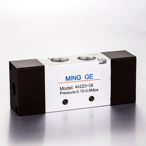 Katup Solenoid 4A220-08 5/2 Jalur Katup Udara Pneumatik - Product Image 1