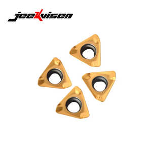 Jeekvisen JP115CY Máquina herramienta CNC Fresa interna Inserto 3PKT100408R-M Puntas de carburo de acero Herramienta de corte tipo fresa - Product Image 1