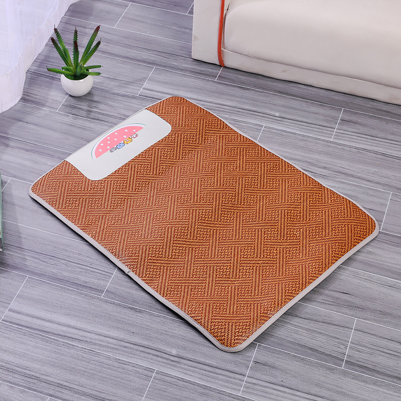 Watermelon Thick Rattan Mat