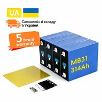 Stock d'entrepôt ukrainien – Article 2026 – Cellule de qualité A MB31 M6 à visser / Style M6 314Ah 320Ah 330Ah pour l'énergie domestique
