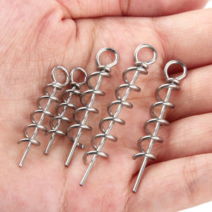 Spinpoler Accessoires de pêche : Broche de centrage pour leurres, Crochet de montage pour crank rig, Aiguille de verrouillage fixe, Verrou de torsion à ressort - Product Image 4