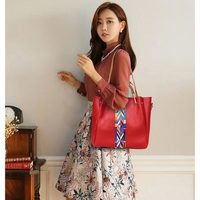 IStapromo Regalos, Bolsos de Mano de PU de Alta Calidad, Juego de 4 Piezas, Bolso de Moda para Mujer, Juego de Bolsos de Gran Capacidad, Bolso Bandolera