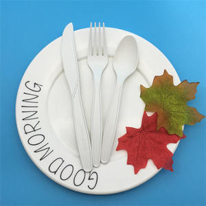 Cornstarch Cutlery Spoon Disposable Fork Knife And