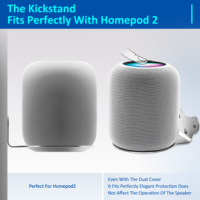 Support mural en aluminium durable, résistant aux rayures, à haute résistance à la traction, pour HomePod 2e génération, gestion des câbles pour haut-parleur intelligent