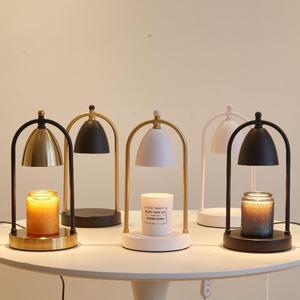 เทียนหอมปรับอุณหภูมิได้ สร้างบรรยากาศโรแมนติกในบ้าน โคมไฟอุ่นเทียนไฟฟ้าโลหะ ของขวัญที่ดีที่สุดสำหรับผู้หญิง - Product Image 1