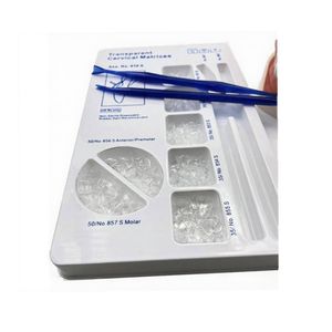 Matrice composite de restauration de matrices cervicales transparentes dentaires - Product Image 2