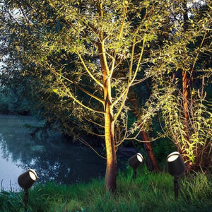 Yard Spike Jardin Lumières Étanche Ip65 Tête Réglable Projecteur RGBW Coloré Piquet Lampe Projecteur Arbustes À Fleurs - Product Image 4