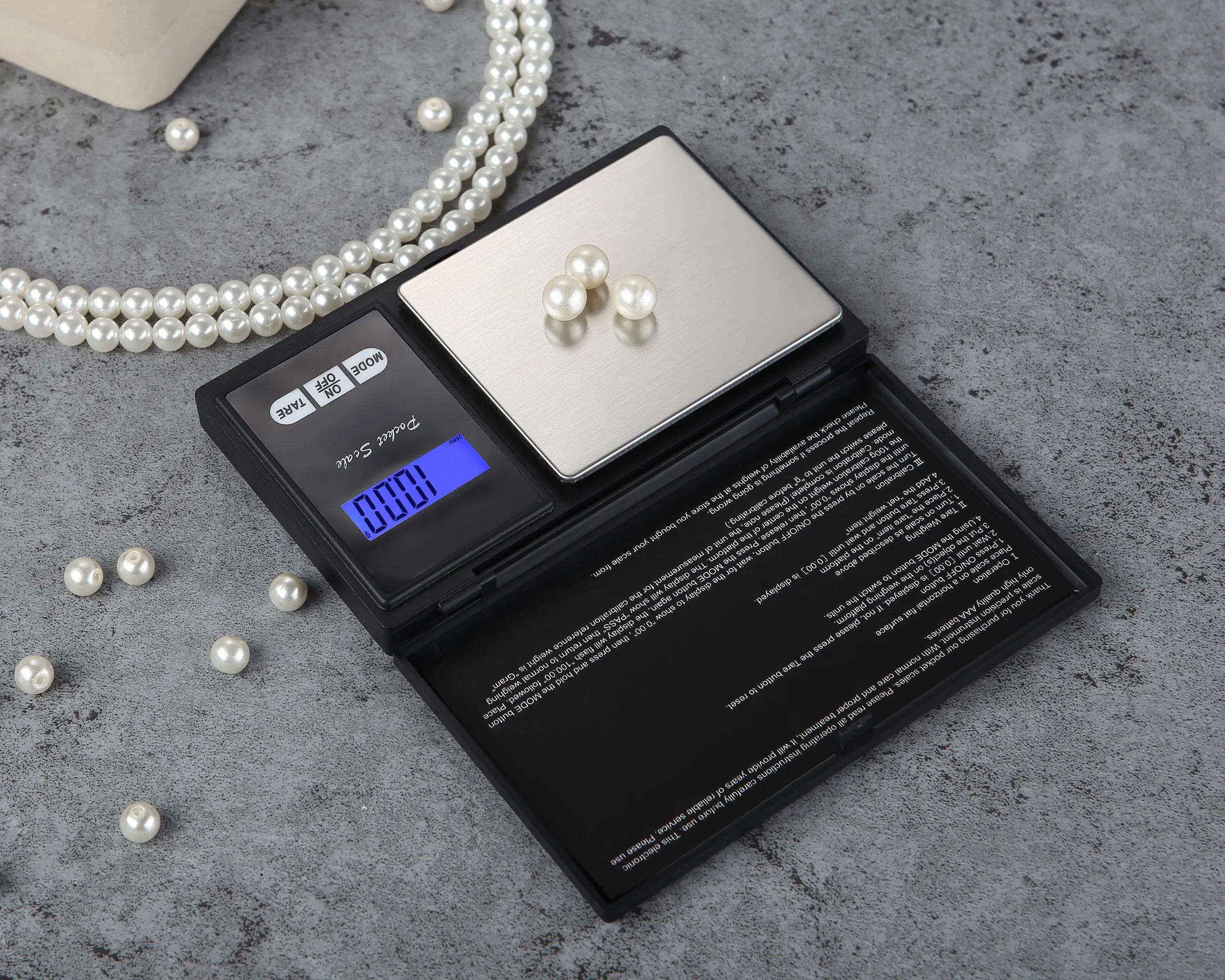 Factory Wholesale 500g/0.01g Electronic Pocket Scale Portable Balance LCD Weight Jewelry Scale Digital Mini Scale