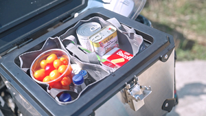 Réfrigérateur portable pour moto 12V 24V 18L, refroidisseur à batterie 5H pour le camping en plein air - Product Image 4