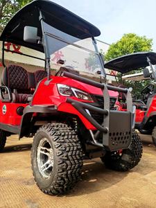 2023 nuovo rilasciato 2 posti 4 posti shopping caccia trasporto a breve distanza carrello da golf elettrico motorizzato - Product Image 5