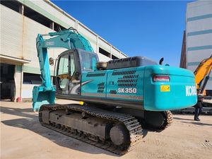 Excavadora de minería Kobelco japonesa usada de 35 toneladas, peso operativo de 35 toneladas, bomba de engranajes Isuzu, accesorios instalables, precio barato - Product Image 2