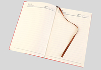 Cuaderno de cuero de PU A5 con impresión a color personalizada, cuaderno de planificación, cuaderno de composición de ejercicio para estudiantes