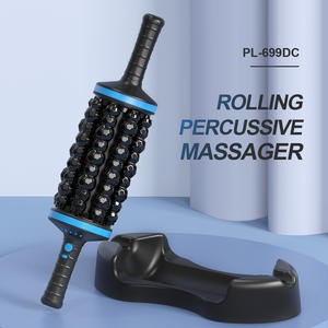 Nova Chegada Portátil De Corpo Inteiro Ginásio Terapia Percussiva Massageador De Rolo Muscular Recarregável com 1800mAh Bateria Função Musical - Product Image 2