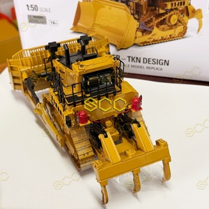 Modèle <span class=keywords><strong>miniature</strong></span> <span class=keywords><strong>Caterpillar</strong></span> D11 à l'échelle 1:50, neuf, en métal moulé sous pression, adapté aux collections d'excavatrices et de machines de construction - Product Image 3