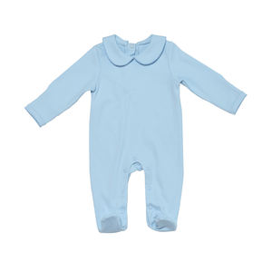 Özelleştirilmiş 0-24M pamuk bebek giysileri örme bebek tulum katlayın el uzun kollu uzun kollu tulum bebek - Product Image 2