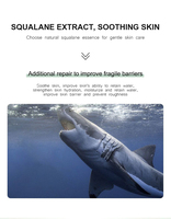 Masque facial en feuille hydratant anti-âge à la niacinamide, au squalane et au cactus, marque privée