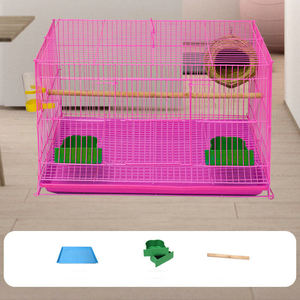 Soporte de <span class=keywords><strong>jaula</strong></span> canaria opcional, <span class=keywords><strong>jaula</strong></span> cuadrada de <span class=keywords><strong>aluminio</strong></span> para pájaros y loros - Product Image 5