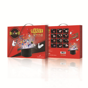 <b>Magic</b> Pleasure Party <b>Magic</b> Box <b>Set</b> For Teenagers 7-14 Years Old With Props And Tricks Blue Red Colors - Product Image 5
