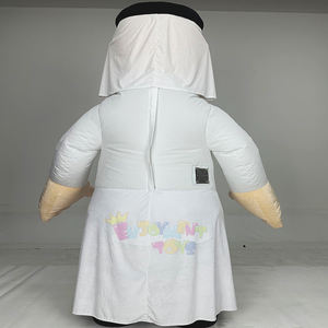 Costume de mascotte <span class=keywords><strong>gonflable</strong></span> réaliste et charmant pour adulte unisexe, personnage de dessin animé, tenue à thème arabe, pour fêtes, événements, télévision - Product Image 4