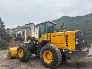 Efisiensi operasi tinggi Tiongkok dibuat SDLG LG953 roda pemuat bekas termurah pengiriman cepat 953 955 956F harga rendah kondisi baik - Product Image 5