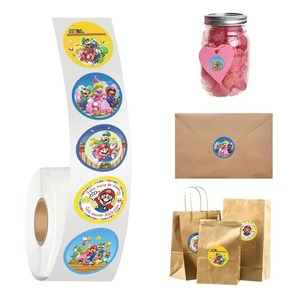500 pegatinas de anime y dibujos animados para bricolaje, etiquetas para equipaje, calcomanías de graffiti, decoración para fiestas infantiles y dulces - Product Image 5