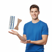 Bandes nasales Jiebao extra-fortes en forme de papillon, sans médicament, en non-tissé, pour le ronflement, patchs de soin multi-zones