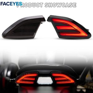 Luces Traseras Delanteras para Motocicleta INMT <span class=keywords><strong>Bombardier</strong></span> <span class=keywords><strong>Spyder</strong></span> F3 F3-S, Luces LED Modificadas de Circulación Diurna, Luces de Freno, Intermitentes, Plástico - Product Image 5